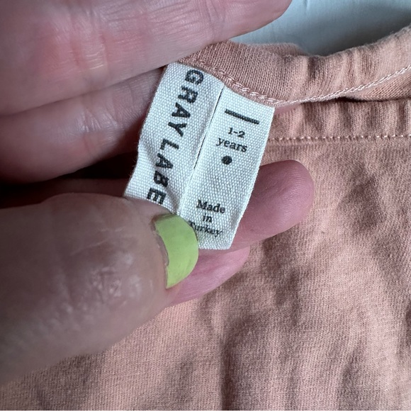 Gray Label Loose Fit Dress in Rustic Clay 1-2 Years - Picture 4 of 8